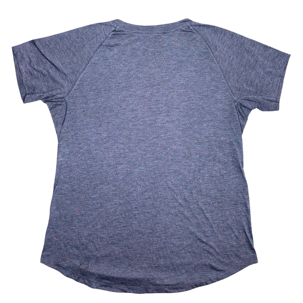 Patagonia Capilene Cool Trail Shirt Womens L Blue Short Sleeve Scoop Neck - Picture 3 of 5
